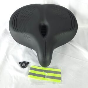 Oversized Bike Seat for Peloton Road Or Exercise Bike Memory Foam Cushion